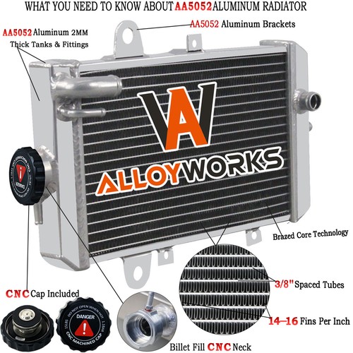 Upgrade aluminum radiator - upgrade,