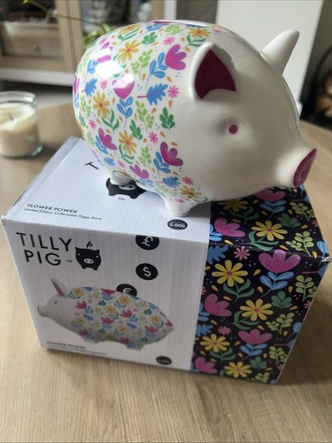 Tilly pig ceramic piggy - pig, bank
