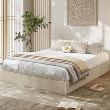 Queen Bed Frame, Wood Platform
