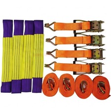 4x Orange - CAR TRAILER Soft