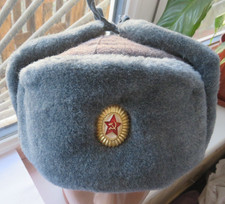 vintage Ushanka winter hat for