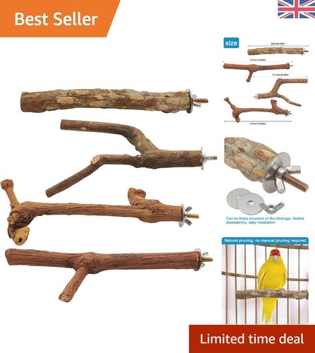 Bird perches set 4 unique - set,
