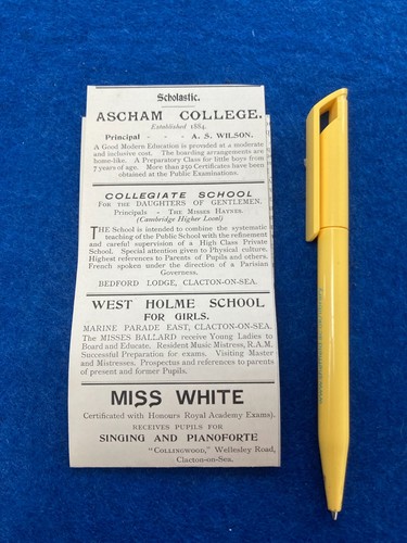 Vintage 1900 clacton sea - vintage,