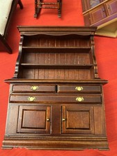 Vintage Dolls Dresser Brown Wooden. 