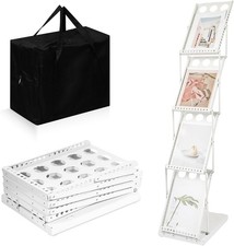 Foldable Metal Magazine Rack -