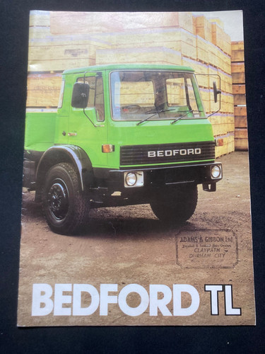 Vintage 1980 bedford truck - vintage, tl