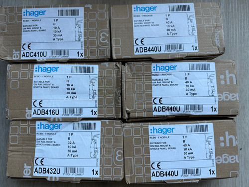 Hager rcbo 30ma type - hager,