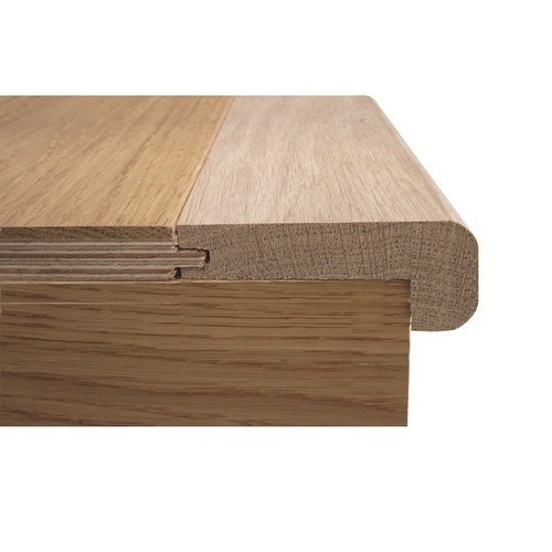 Solid oak stair nosing - nosing, 60x26mm