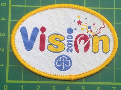Vision 2010 badge patch - vision,