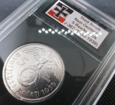 Nazi Swastika Coin *With Case*