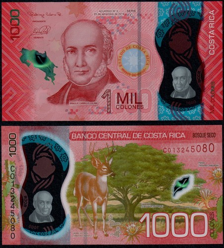 Costa rica 1000 colones p - 1000, (p