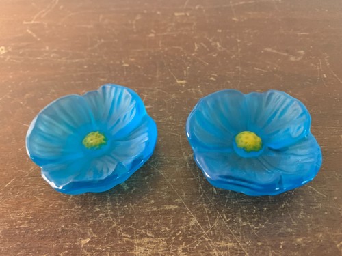 Crystal flowers daum - crystal,