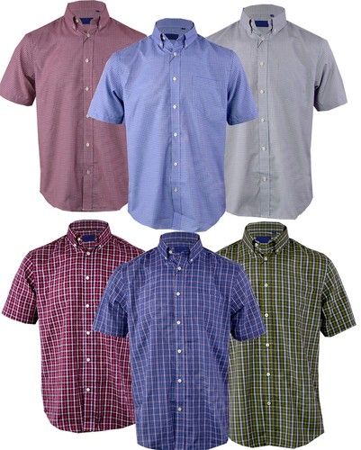 Men carabou checkered cotton - checkered,