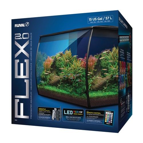 Fluval flex 57l black - 2.0,