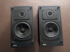 Pair of JPW Satellite 2 Way Bookshelf Speakers (Passive) - Tested and Working