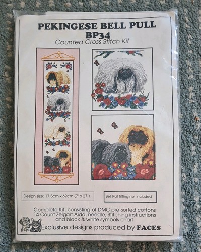 New faces pekingese bell - "faces",