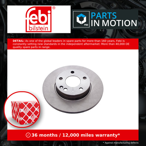 Brake discs pair solid fits - pair,