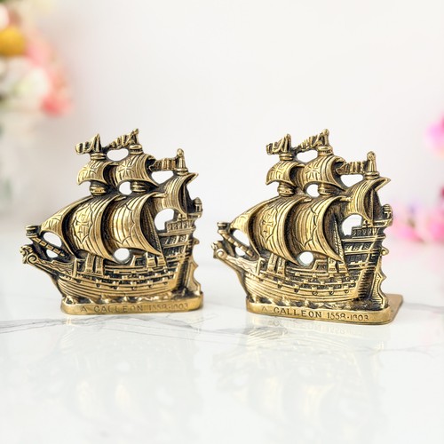 Vintage brass galleon - vintage,