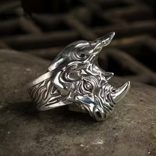 Rhino Horn Open Ring Jewelry