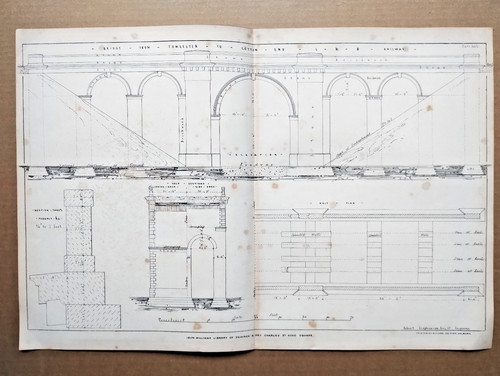 Railway bridge from towcester - railway,