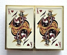 Vintage Double Playing Card