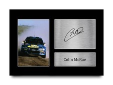 Colin McRae Signed Rally Pre