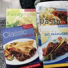 Weight Watchers Book Bundle x 4 books, Points ProPoints SmartPoints & Core