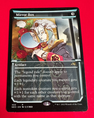 Mtg mirror box showcase - mtg,