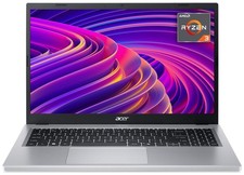 Acer 15.6 Inch Laptop Aspire 3 AMD Ryzen 3 8GB RAM 256GB SSD Silver NX.J3DEK.01F