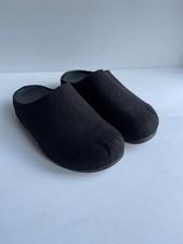 FitFlop Shuv Clogs Platform UK 6 US 8 black Mule Slipper chunky slip on