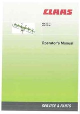 Claas Volto 58 & 77 Hay Tedder Operators Manual