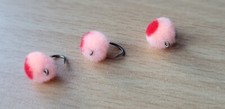 3 Peach Red Spot trout salmon