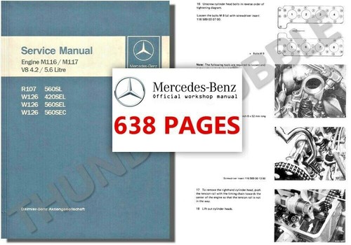 Mercedes m116 m117 - mercedes, v8