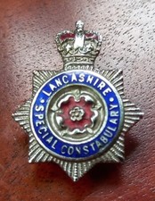 Vintage Lancashire Police Special Constabuary Lapel Badge