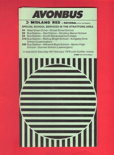 Midland red timetable - midland,