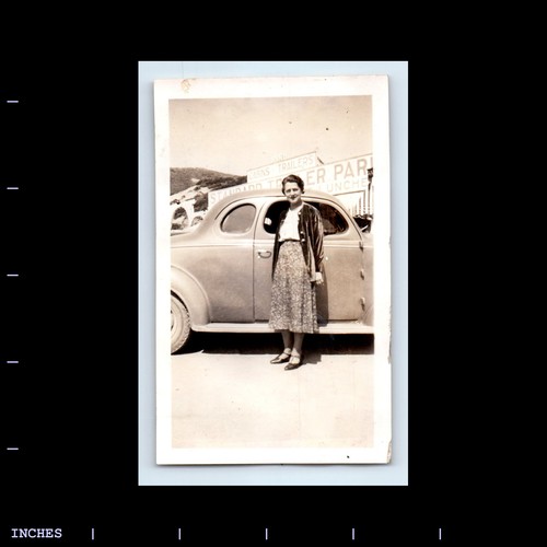 Vintage photo woman - photo, by
