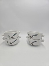 4x Denby Greenwheat Lugged