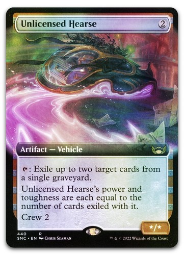Unlicensed hearse extended - unlicensed,