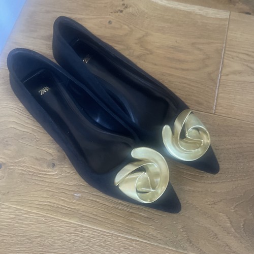 Zara suede gold - zara,