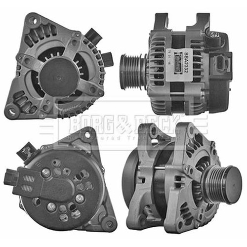 Borg beck car alternator 12v - borg,