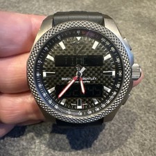 Breitling Bentley Supersports EB5520 Titanium 44mm Black Dial Watch