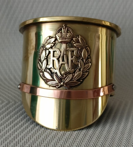Royal air force brass shell - brass,