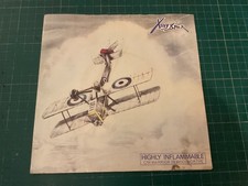 X-Ray Spex- Highly Inflammable 7" vinyl UK punk pic sleeve. nm. ex clean copy