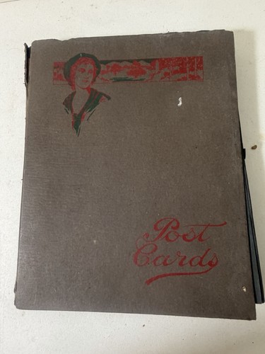 Postcard album 1926 birthday - postcard,