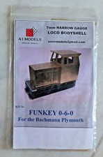 7mm NARROW GAUGE BODY KIT.  6WM FUNKEY DIESEL LOCO