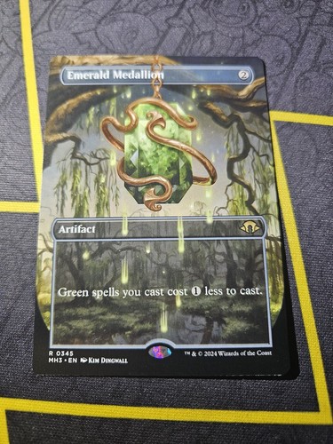 Emerald medallion rare - medallion,