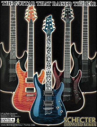 Schecter diamond damien - diamond, damien-6