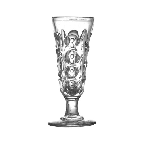 Antique glass pressed pub - glass,