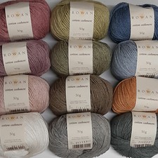 ROWAN COTTON CASHMERE YARN -