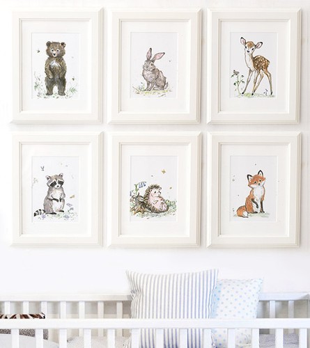 Woodland nursery animal - woodland,